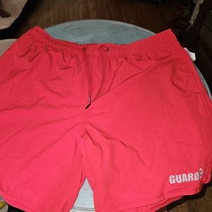 Lifeguard Swim Trunks,  XL, NEW with tags